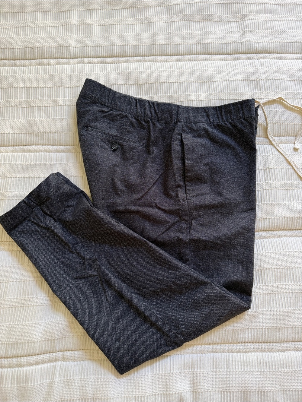 Bonobos Charcoal Drawstring Joggers - Picture 3 of 8